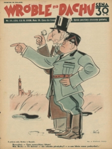 Wróble na Dachu. Tygodnik satyryczno - humorystyczny. 1938. T. 9. Nr 11