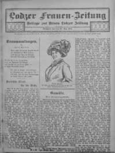 Lodzer Frauen-Zeitung: Beilage zur Neuen Lodzer Zeitung 17 maj 1911