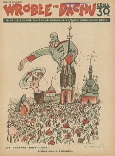 Wróble na Dachu. Tygodnik satyryczno - humorystyczny. 1938. T. 9. Nr 23