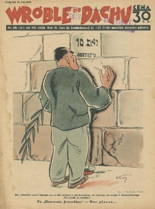 Wróble na Dachu. Tygodnik satyryczno - humorystyczny. 1938. T. 9. Nr 28