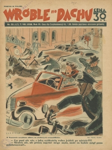 Wróble na Dachu. Tygodnik satyryczno - humorystyczny. 1938. T. 9. Nr 32