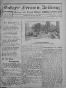 Lodzer Frauen-Zeitung: Beilage zur Neuen Lodzer Zeitung 24 maj 1911