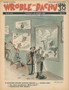 Wróble na Dachu. Tygodnik satyryczno - humorystyczny. 1939. T. 10. Nr 8