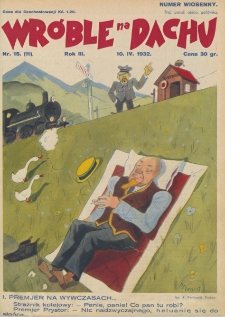 Wróble na Dachu. Tygodnik satyryczno - humorystyczny. 1932. T.3. Nr 15