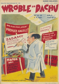 Wróble na Dachu. Tygodnik satyryczno - humorystyczny. 1932. T.3. Nr 18