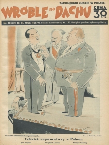 Wróble na Dachu. Tygodnik satyryczno - humorystyczny. 1935. T.6. Nr 10