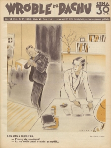 Wróble na Dachu. Tygodnik satyryczno - humorystyczny. 1935. T.6. Nr 18