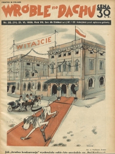 Wróble na Dachu. Tygodnik satyryczno - humorystyczny. 1936. T.7. Nr 25