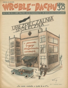 Wróble na Dachu. Tygodnik satyryczno - humorystyczny. 1937. T.8. Nr 5