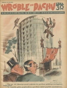 Wróble na Dachu. Tygodnik satyryczno - humorystyczny. 1937. T.8. Nr 26