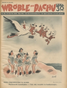 Wróble na Dachu. Tygodnik satyryczno - humorystyczny. 1937. T.8. Nr 29