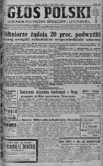 Głos Polski : dziennik polityczny, społeczny i literacki 5 wrzesień 1928 nr 247