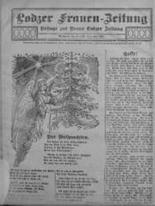 Lodzer Frauen-Zeitung: Beilage zur Neuen Lodzer Zeitung 20 grudzień 1911