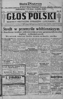 Głos Polski : dziennik polityczny, społeczny i literacki 30 wrzesień 1928 nr 272