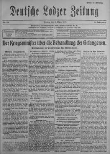 Deutsche Lodzer Zeitung 2 marzec 1917 nr 59