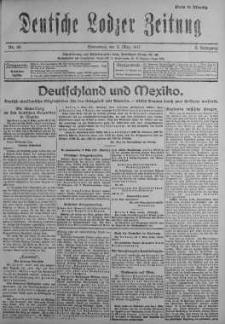Deutsche Lodzer Zeitung 3 marzec 1917 nr 60