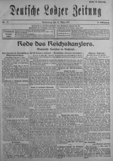 Deutsche Lodzer Zeitung 15 marzec 1917 nr 72