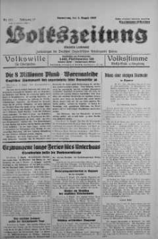 Volkszeitung 3 sierpień 1939 nr 212