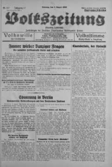 Volkszeitung 8 sierpień 1939 nr 217