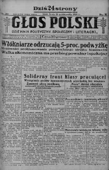 Głos Polski : dziennik polityczny, społeczny i literacki 10 październik 1928 nr 282