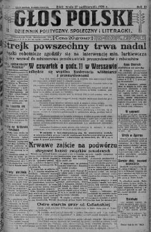 Głos Polski : dziennik polityczny, społeczny i literacki 17 październik 1928 nr 288
