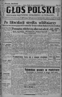 Głos Polski : dziennik polityczny, społeczny i literacki 24 październik 1928 nr 295