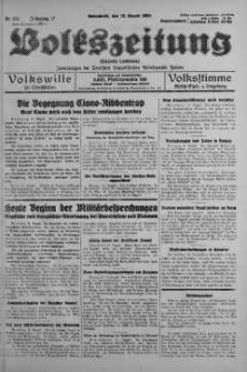 Volkszeitung 12 sierpień 1939 nr 221
