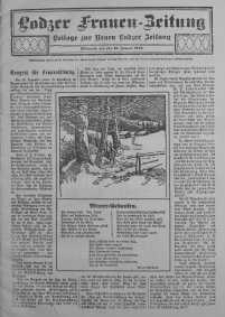 Lodzer Frauen-Zeitung: Beilage zur Neuen Lodzer Zeitung 15 styczeń 1913